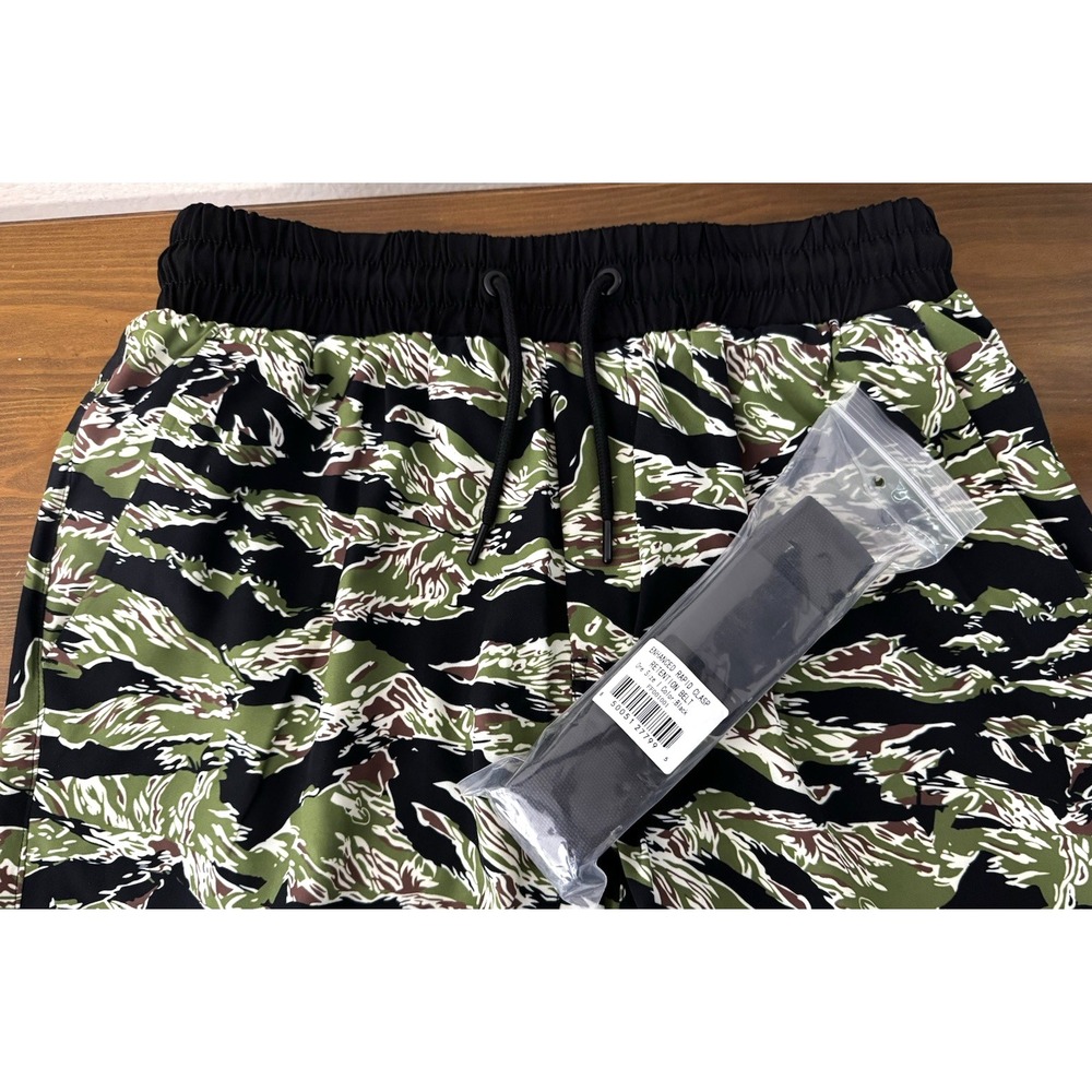 Arrowhead Tactical Shorts Mens Large Tiger Stripe Jungle Camo with New Belt - Picture 4 of 14